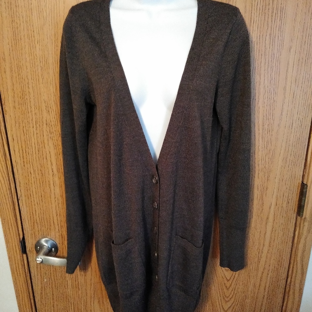 H&M brown cardigan
